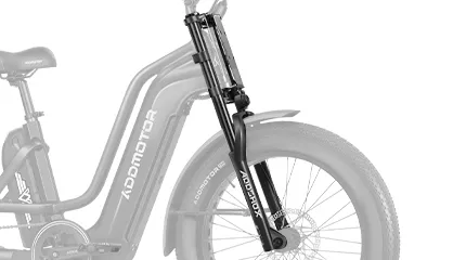 25mm front fork suspension for addmotor cargo trike