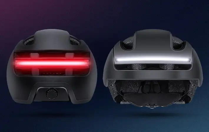 addmotor smart helmet with safe light