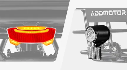 Eb2.0 front light and tail light system