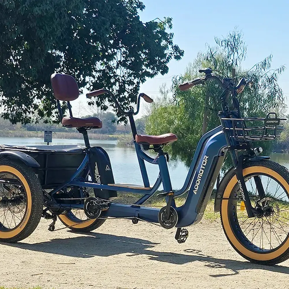 Why Choose the Addmotor M-380 Tandem Trike for Adults