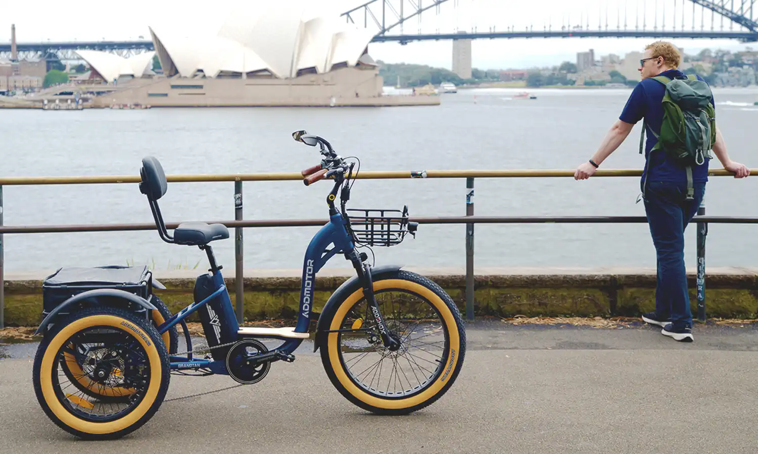 Step-through electric tricycle featuring a powerful lithium-ion battery mounted securely under the seat, offering extended range and reliability for daily commutes and outdoor adventures.