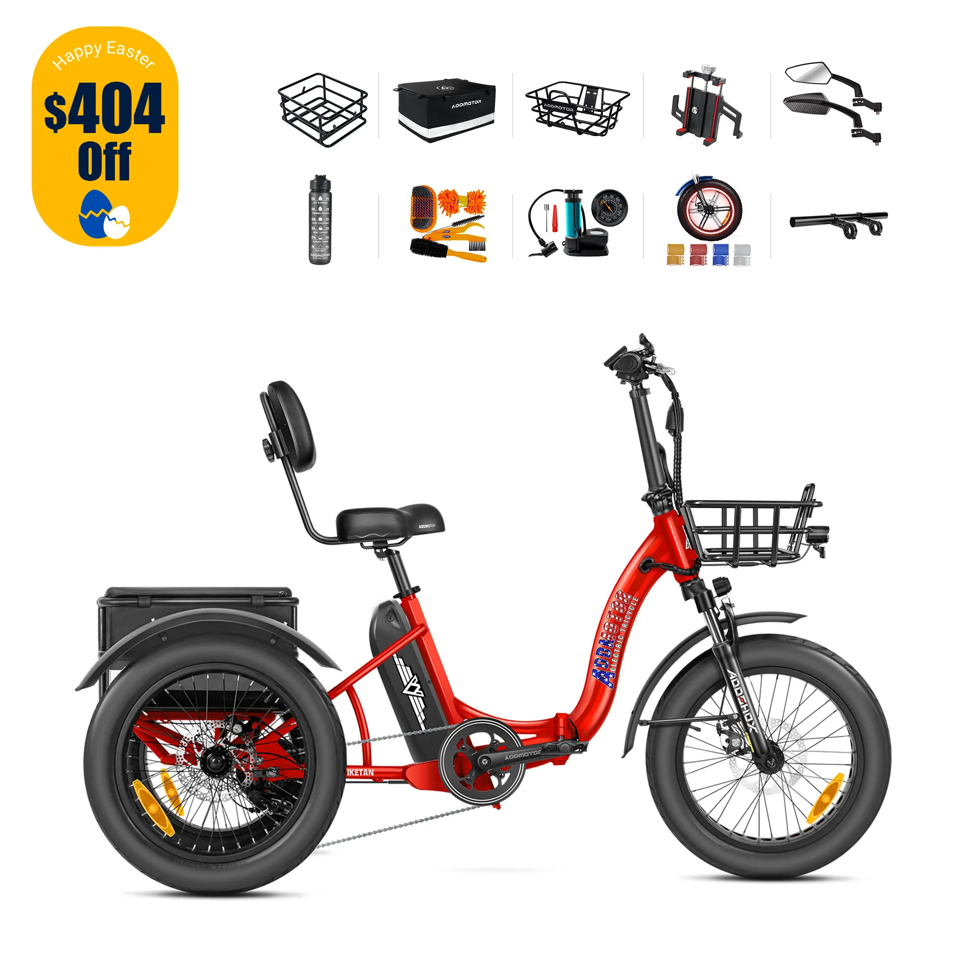 Triketan M-330F Folding eTrike