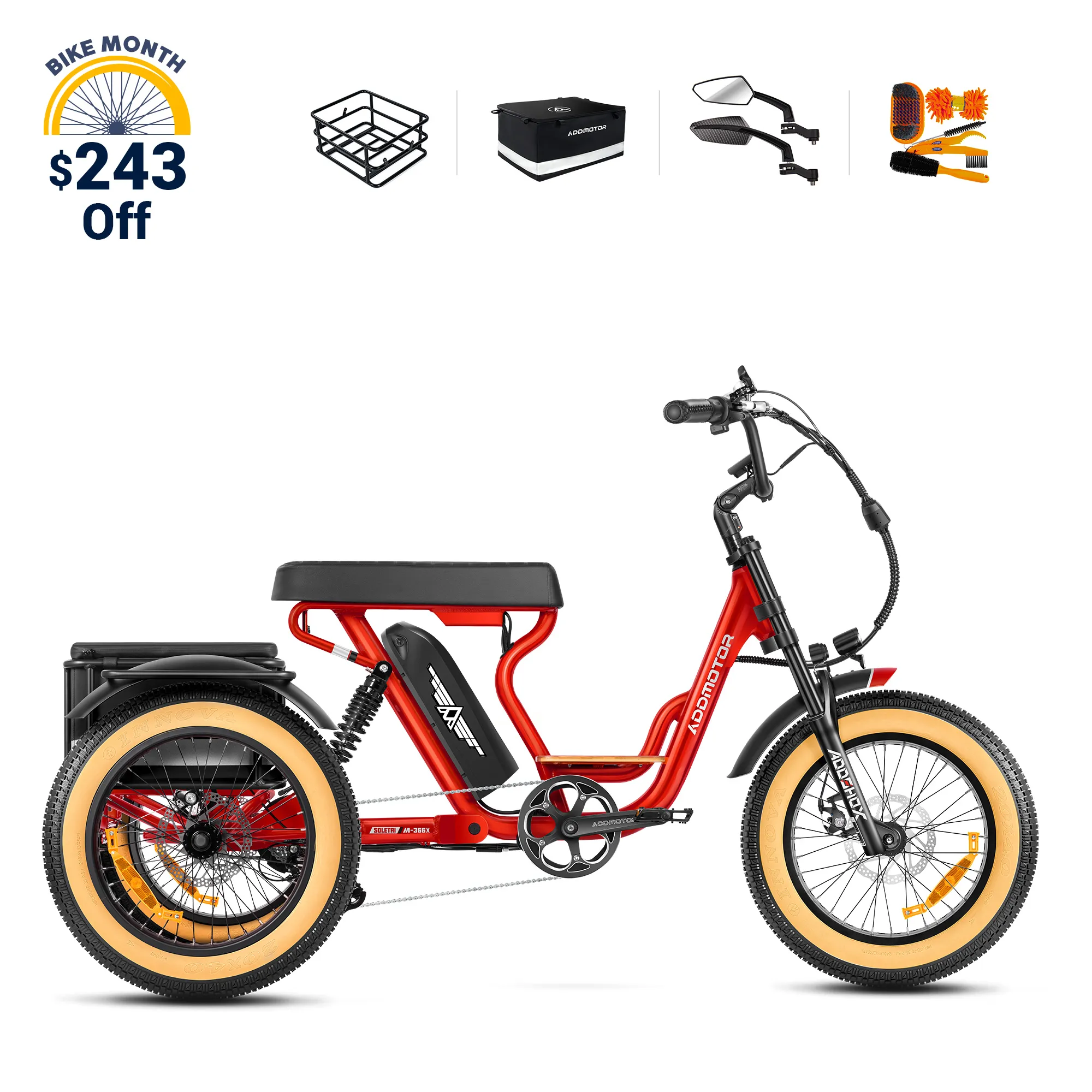 Soletri II M-366X Full-Suspension eTrike