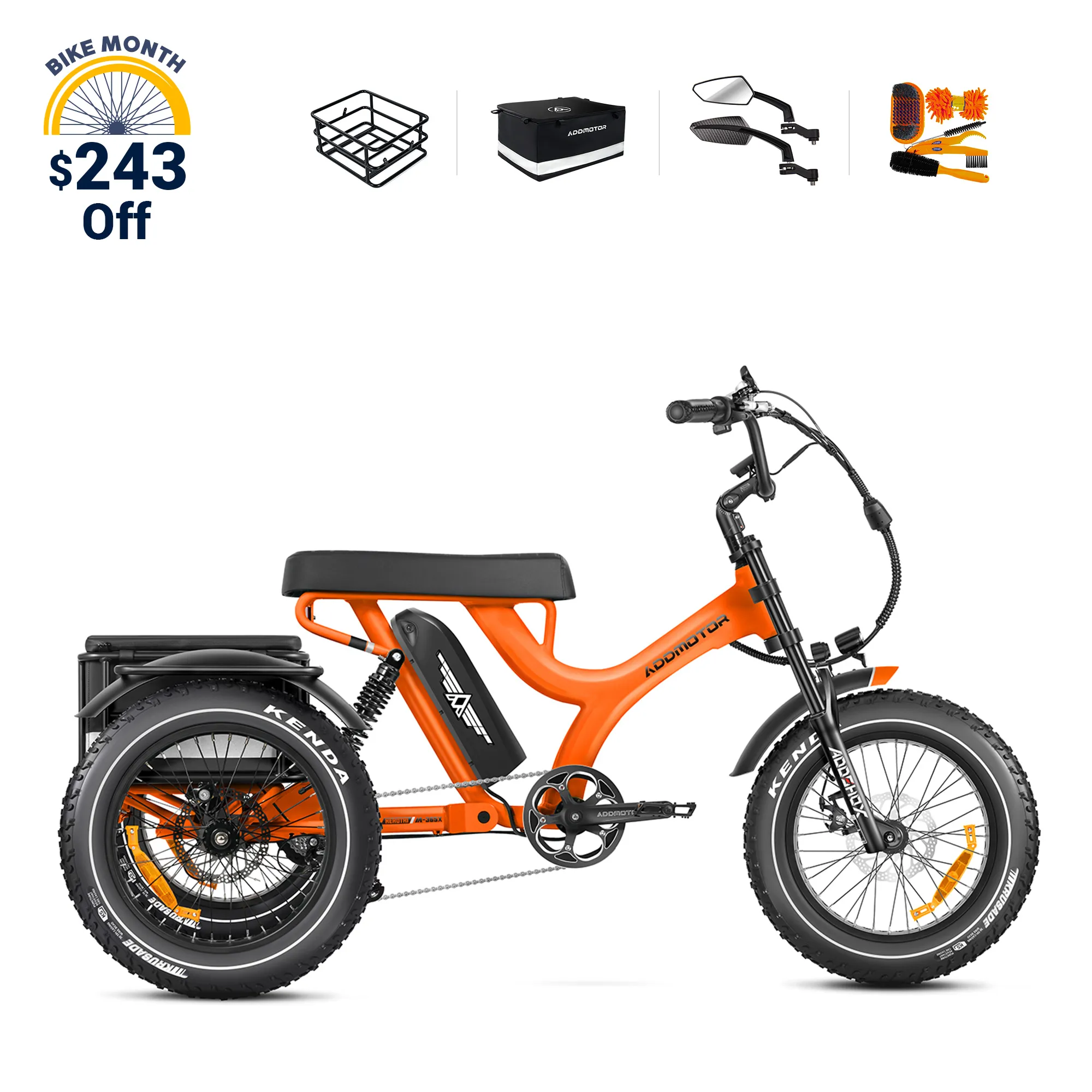 Herotri II M-365X Full-Suspension eTrike