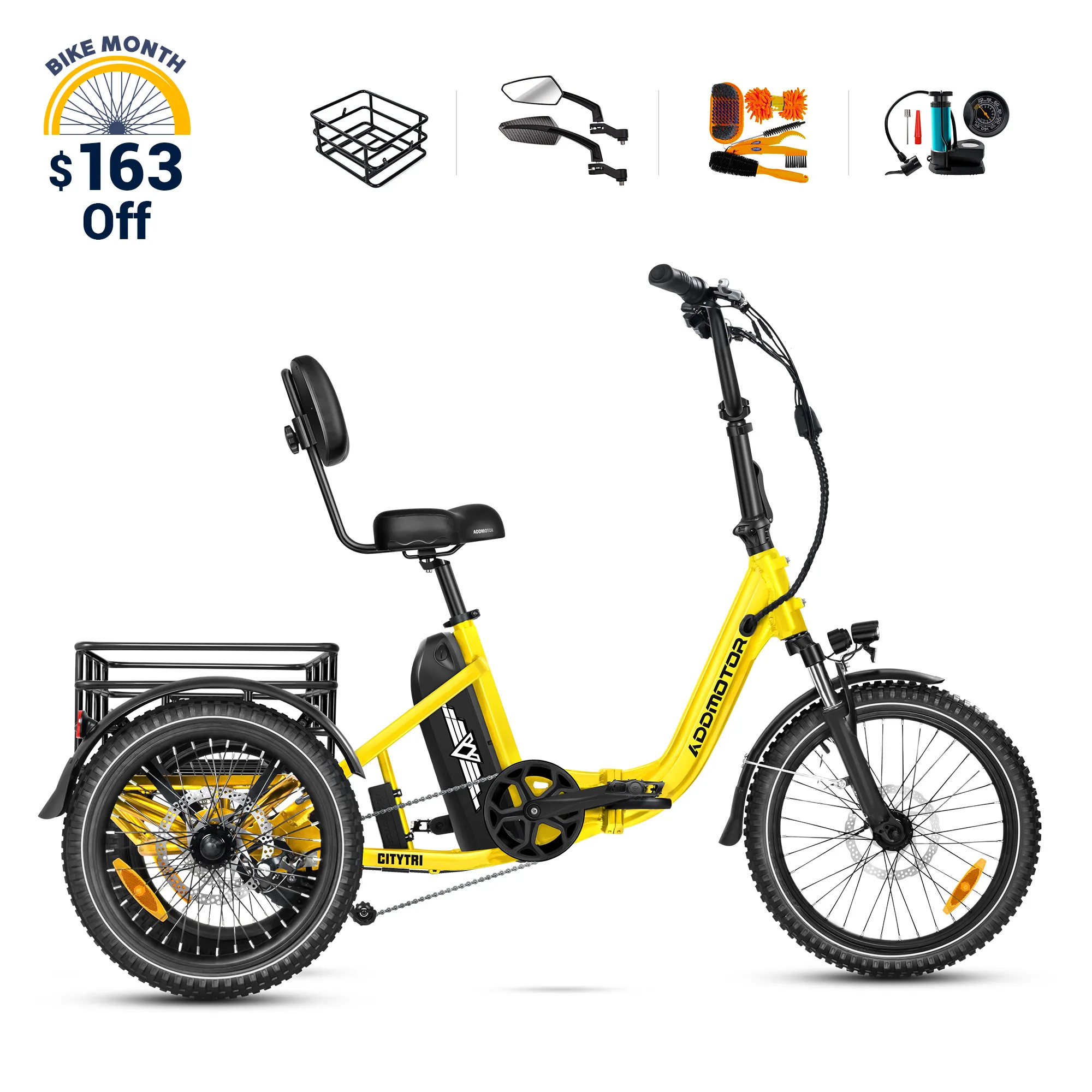 Citytri E-310 Plus Folding eTrike
