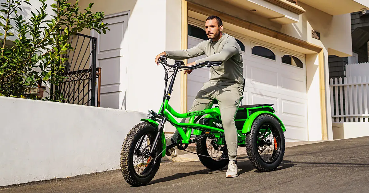 adult tricycle with electric motor