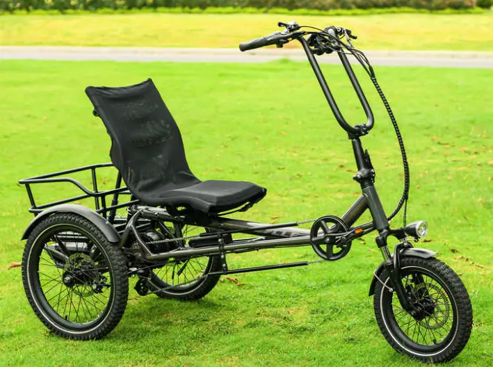 Zycle Z-500 Recumbent Tricycle with backrest
