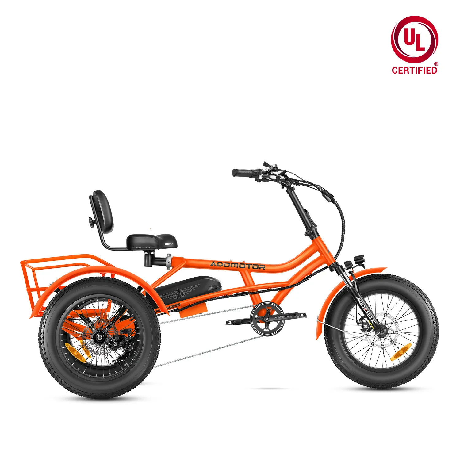 ARISETAN II M-360 Mini Adult Semi Recumbent Electric Trike For All