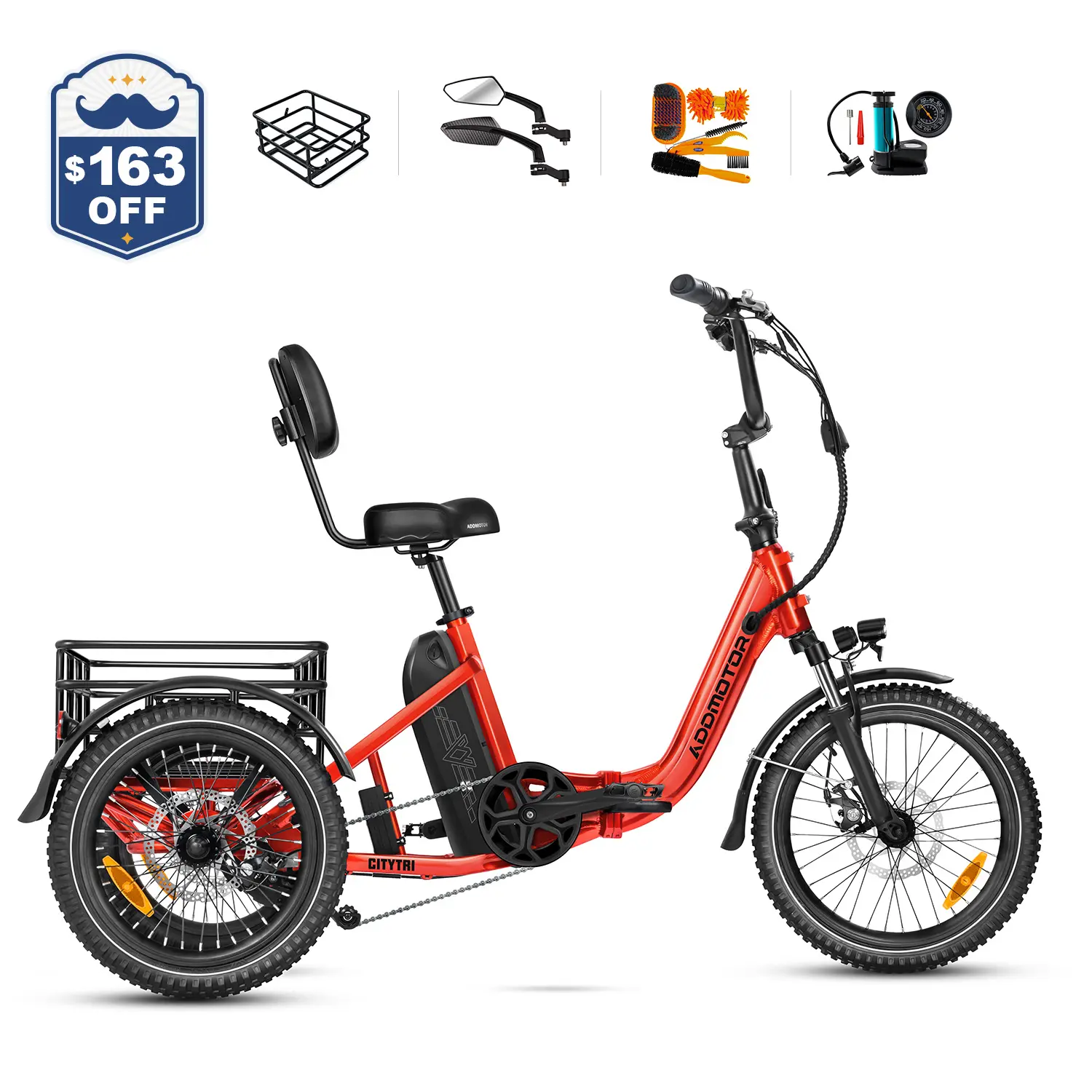 Citytri E-310 Folding eTrike