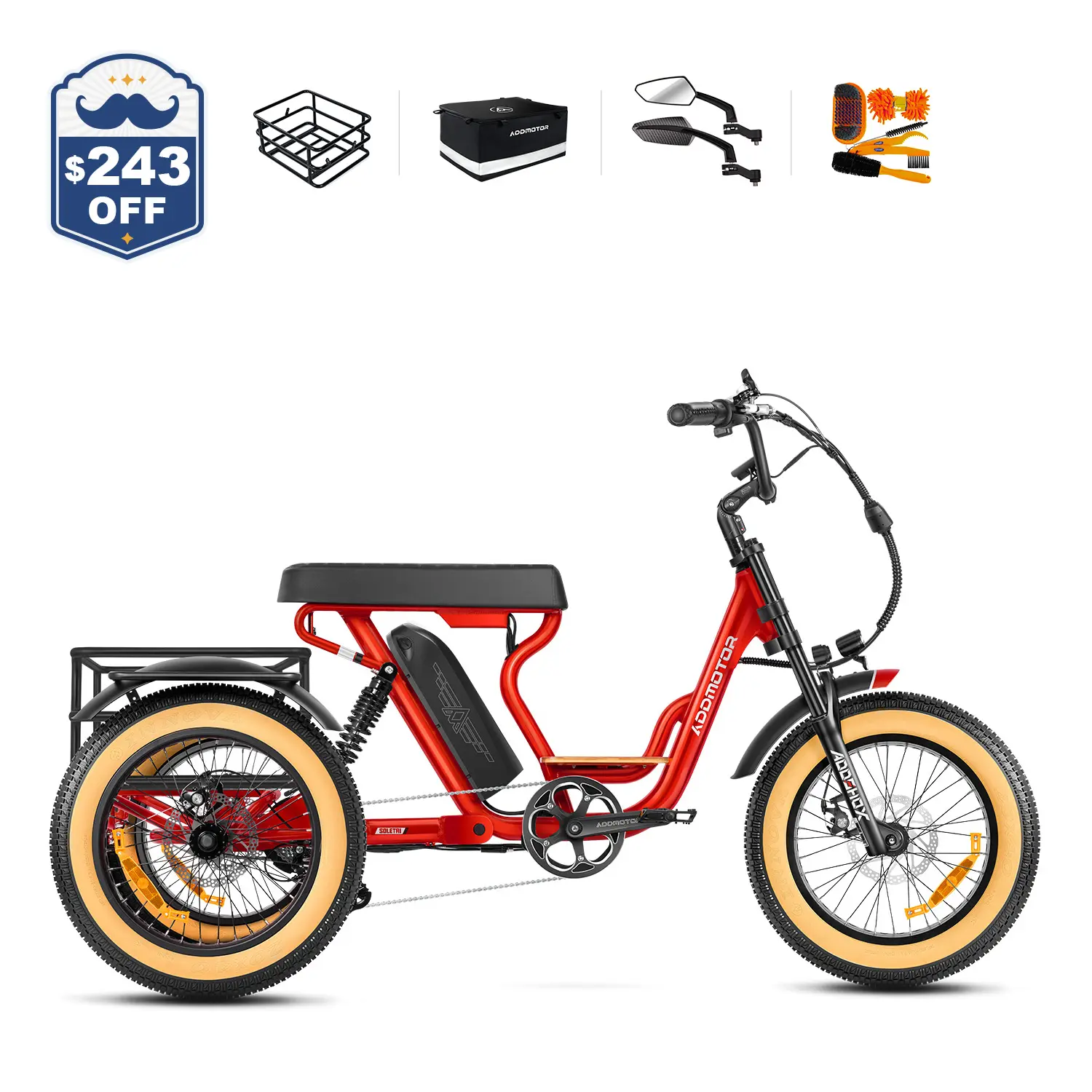 Soletri II M-366X Full-Suspension eTrike