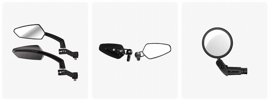 electric bike rearview mirrors