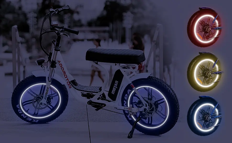electric bike rim reflective