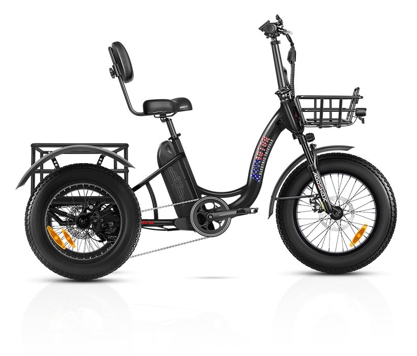 Triketan II M-330 Mini etrike on display in black color