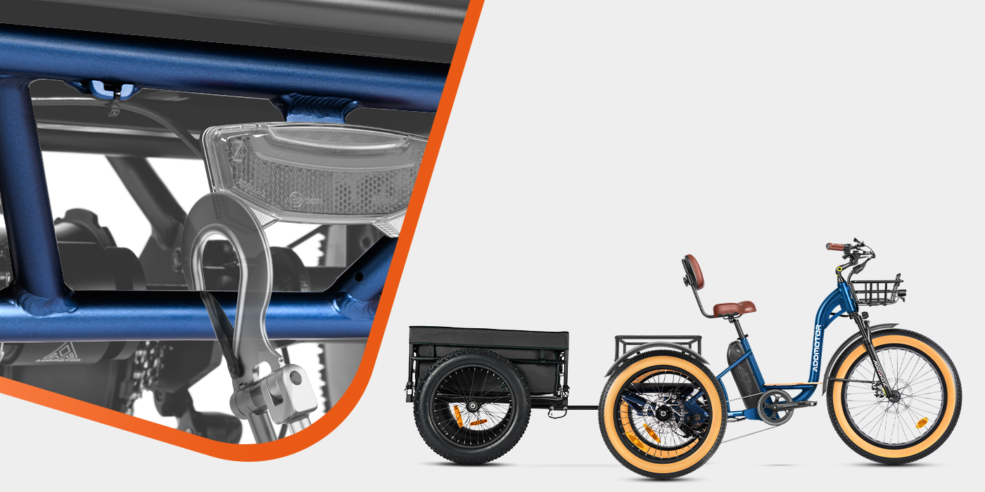 feature of trailer tube of Grandtan Plus etrike