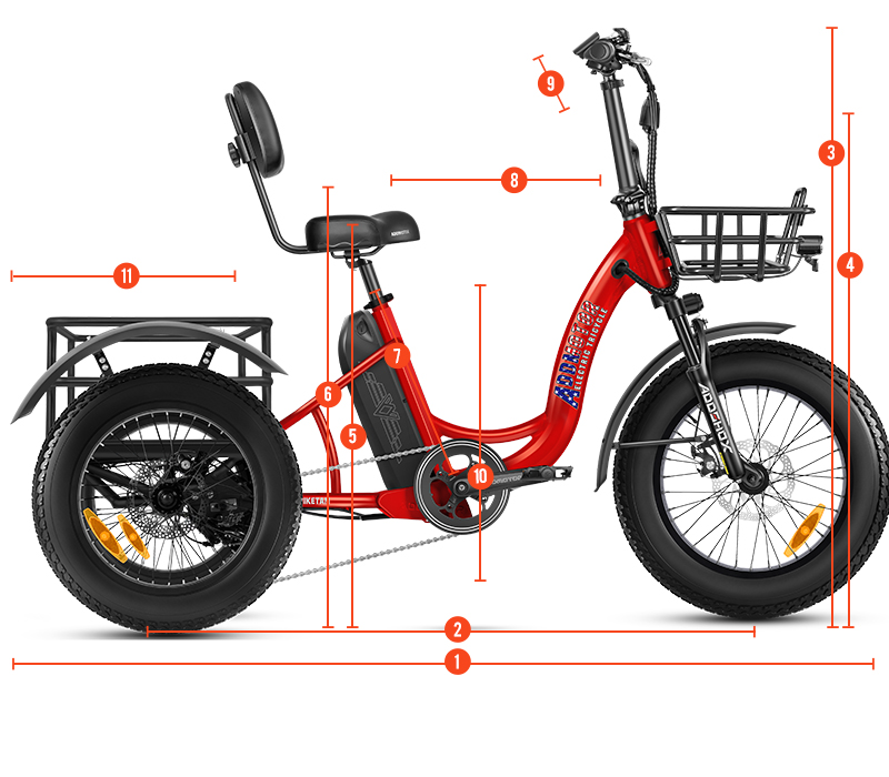 TRIKETAN M-330 MINI Measurements