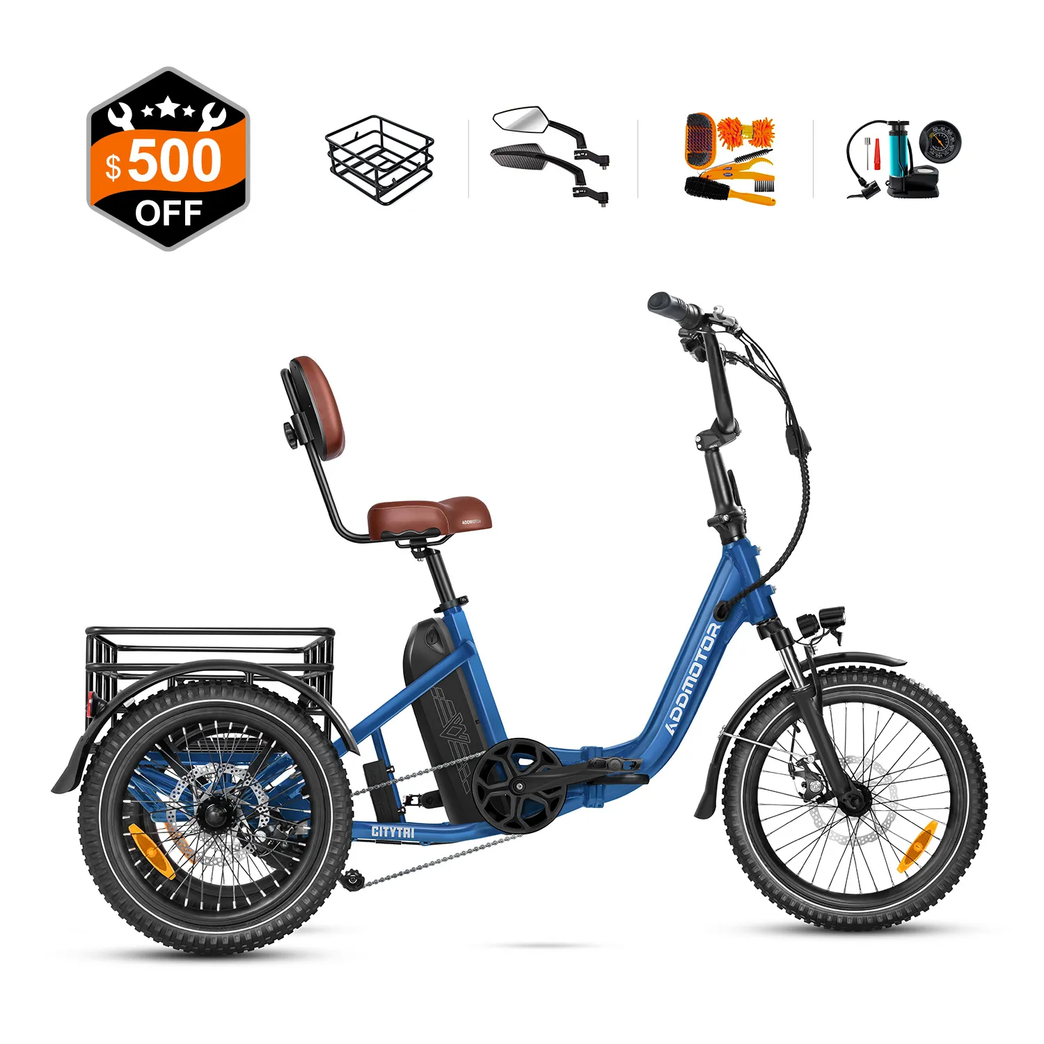Citytri E-310 Folding eTrike