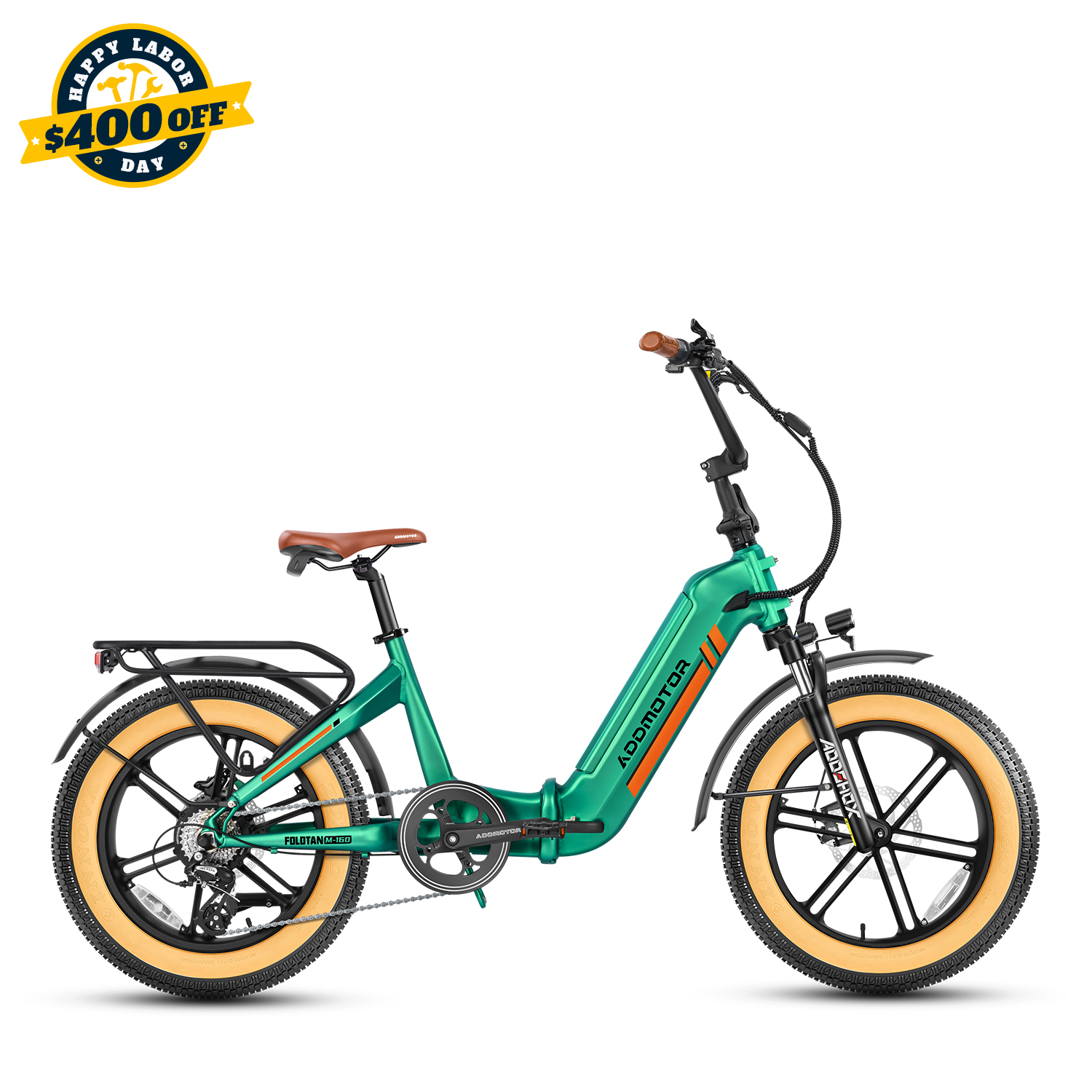 Folding Bike Electric Bike 300 Lbs Folding Electric Bike FOLTAN M