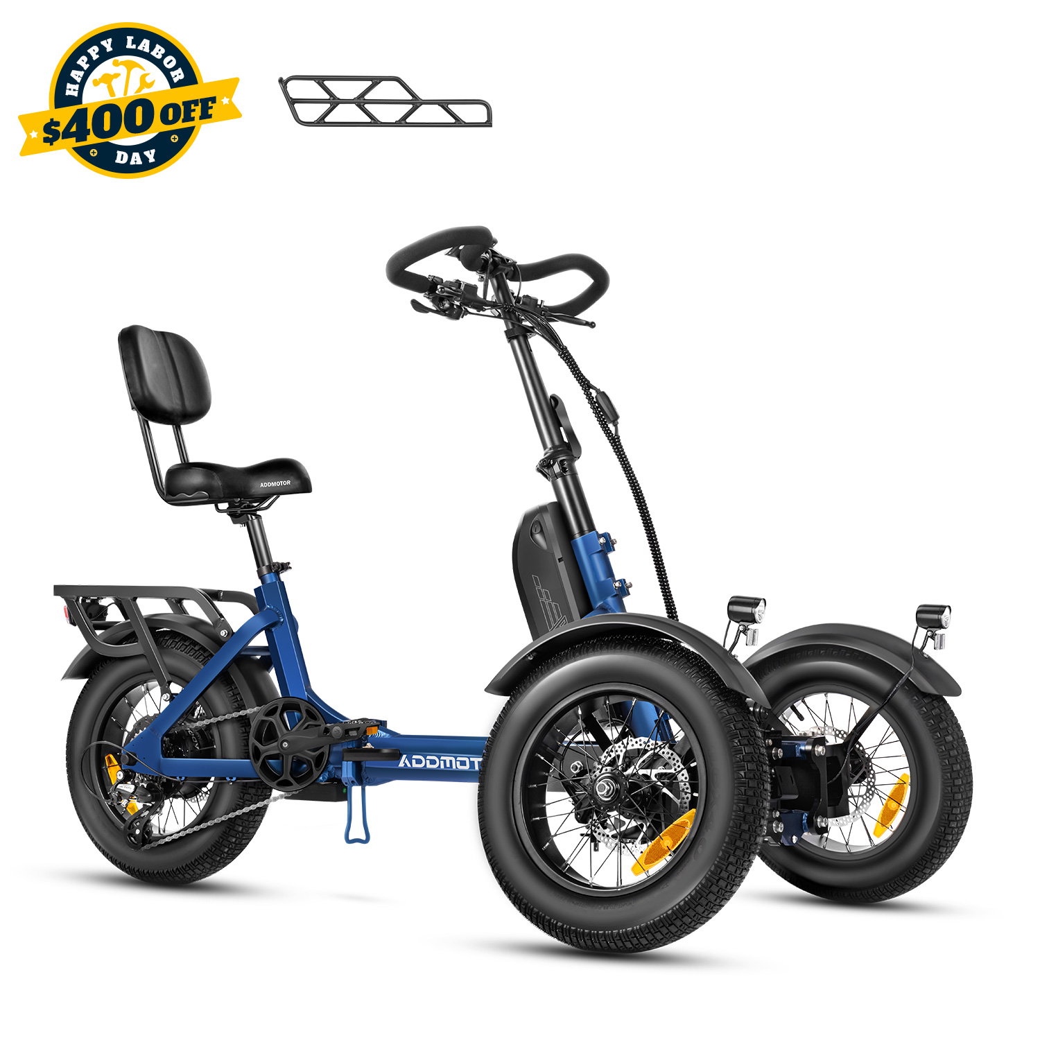 Reverse Trike Electric Tilt Trike Tilting Wheel Motorcycle Tilting