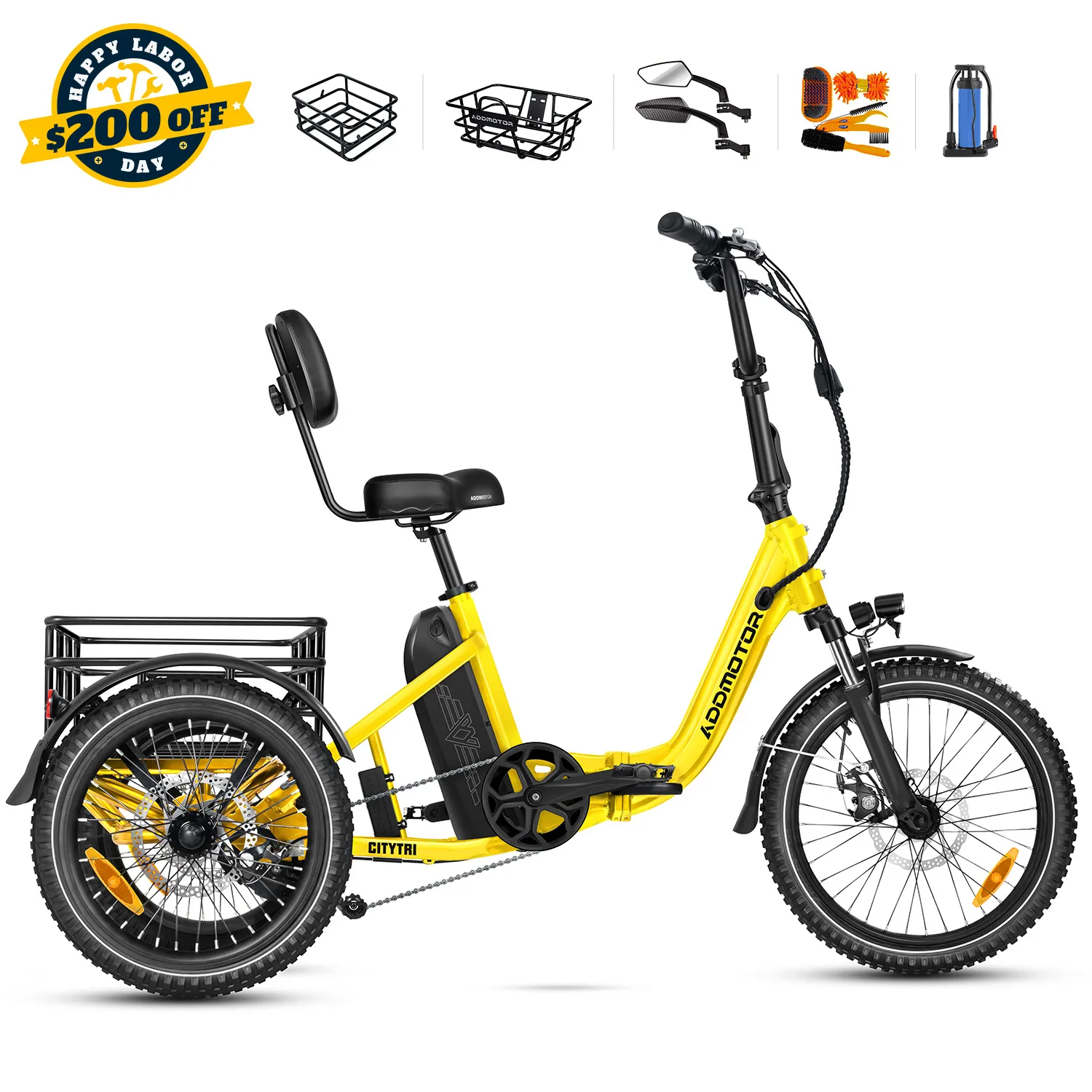 Citytri E-310 Plus Folding eTrike