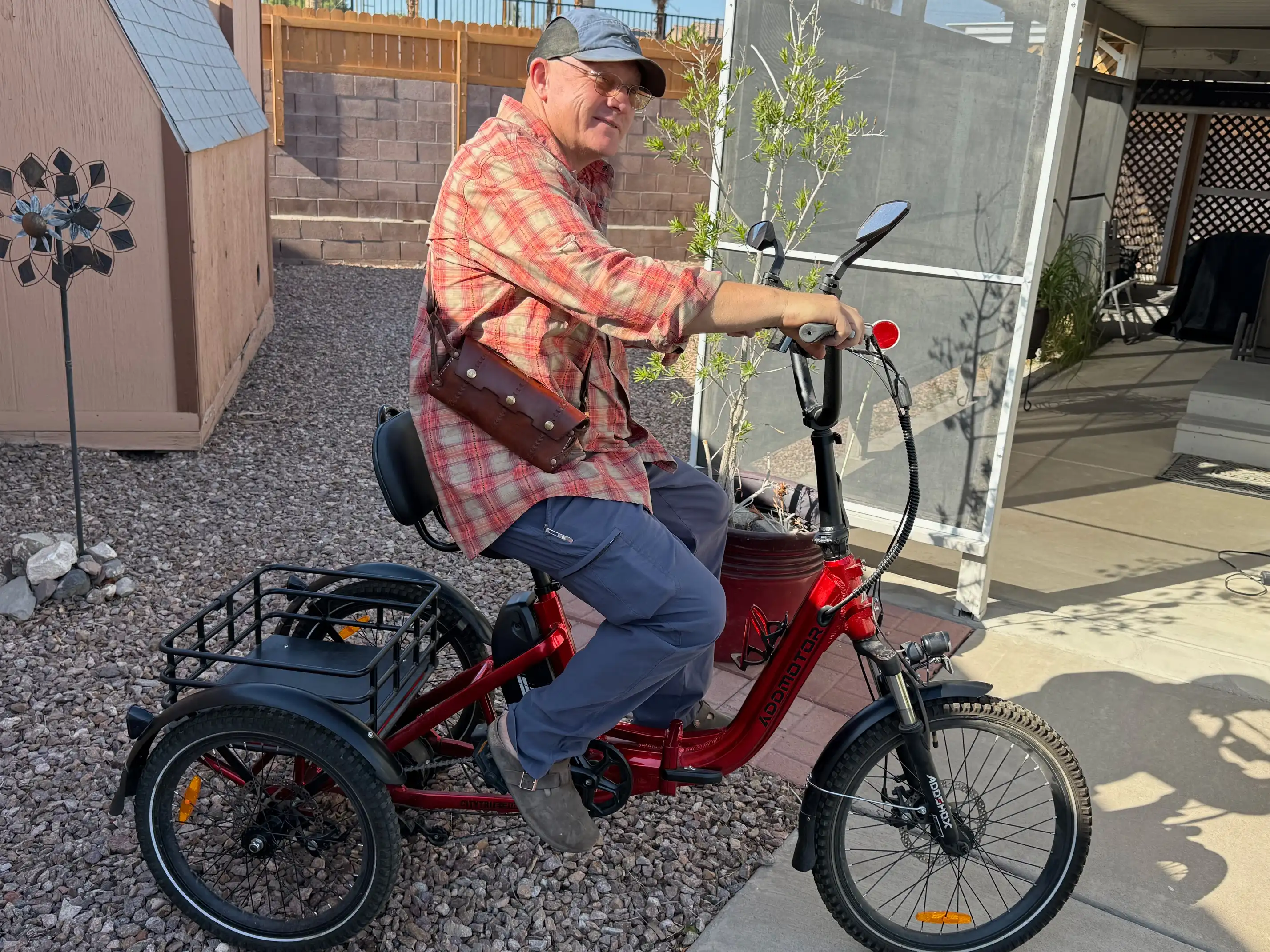 ADDMOTOR CITYTRI E-310 ETRIKE IN RED