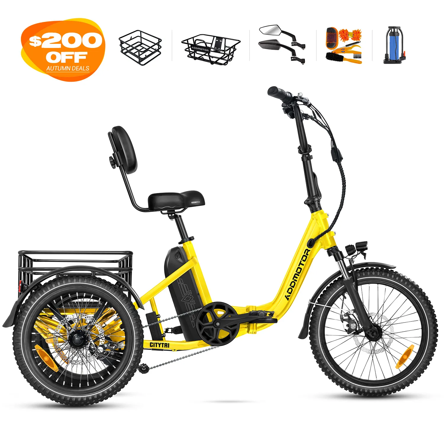 Citytri E-310 Plus Folding eTrike