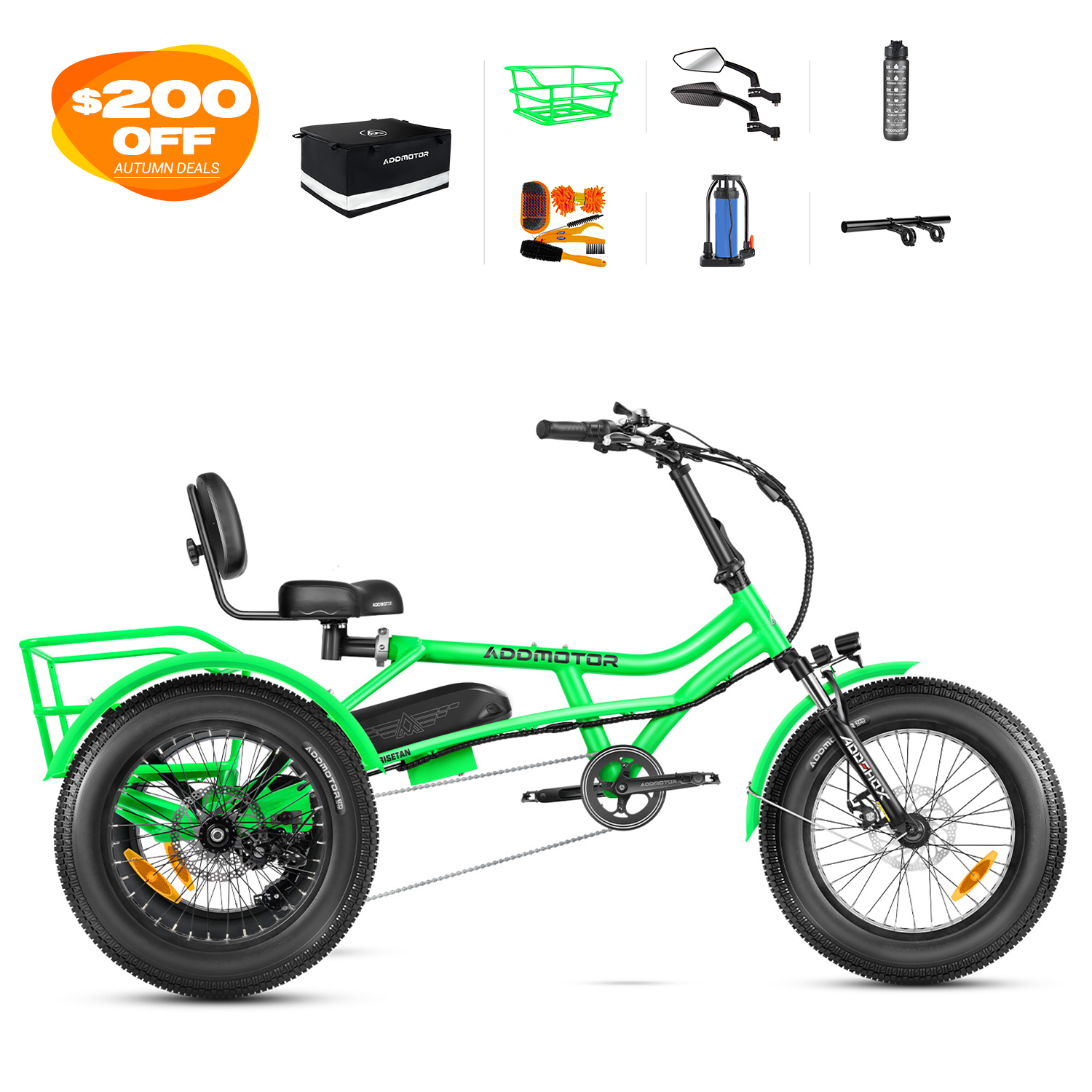 Adult Tricycle Recumbent Bike Brands ARISETAN II M-360 Adult Semi