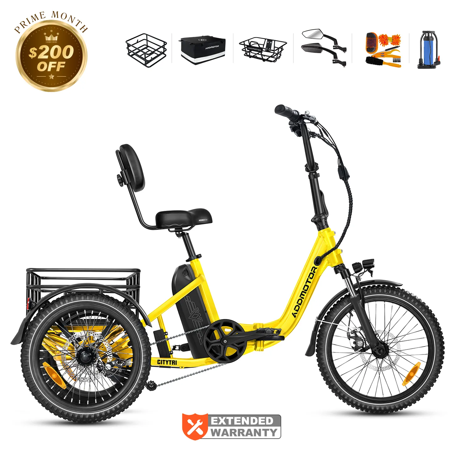 Citytri E-310 Plus Folding eTrike