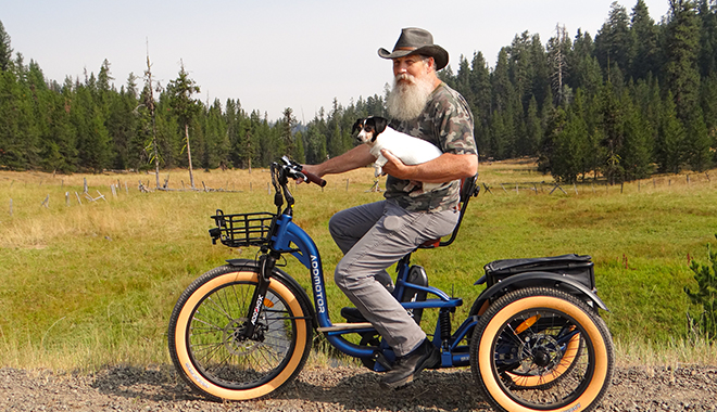 Addmotor GRANDTAN ETrike in Blue