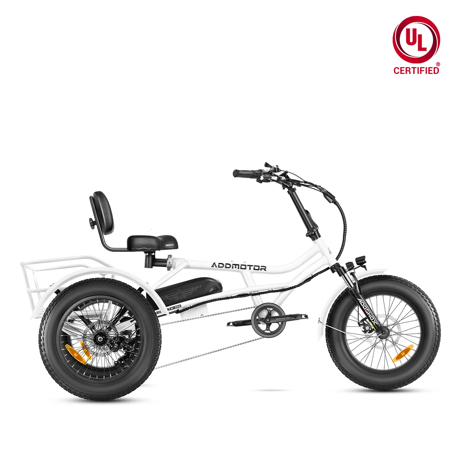 ARISETAN II M-360 Adult Semi Recumbent Electric Trike For All Terrains