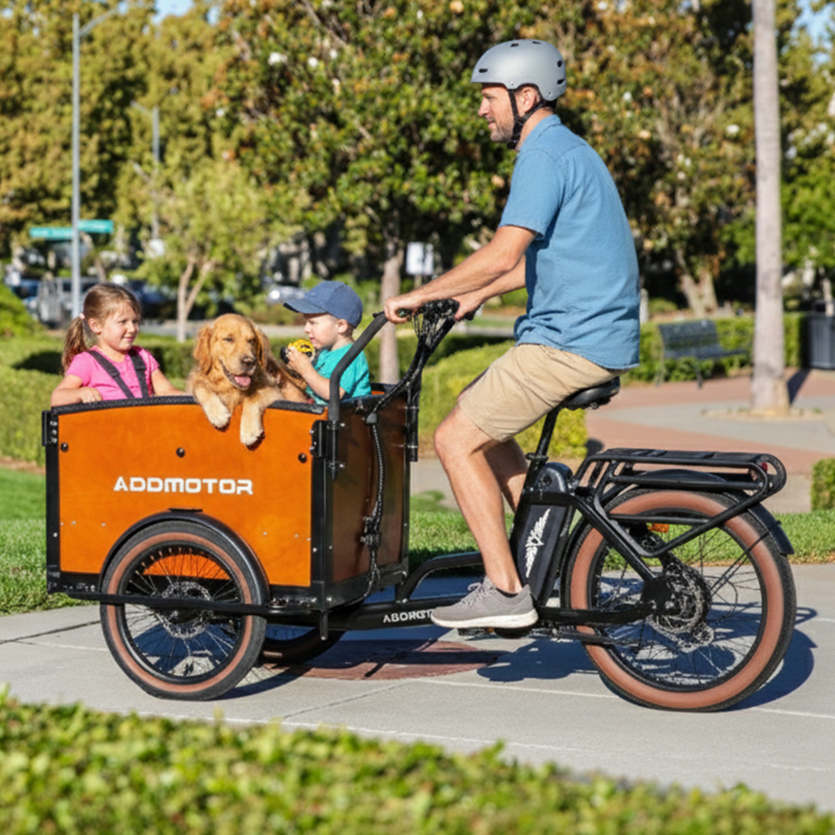 Dog-friendly cargo bike