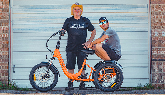 Addmotor Citytan M-315 Folding Electric Trike | Compact But Powerful