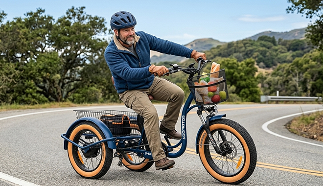 leaning mode - Tilting electric trike