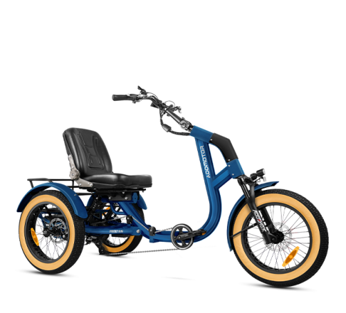 Freetan M-368X Full-Suspension Semi-Recumbent eTrike