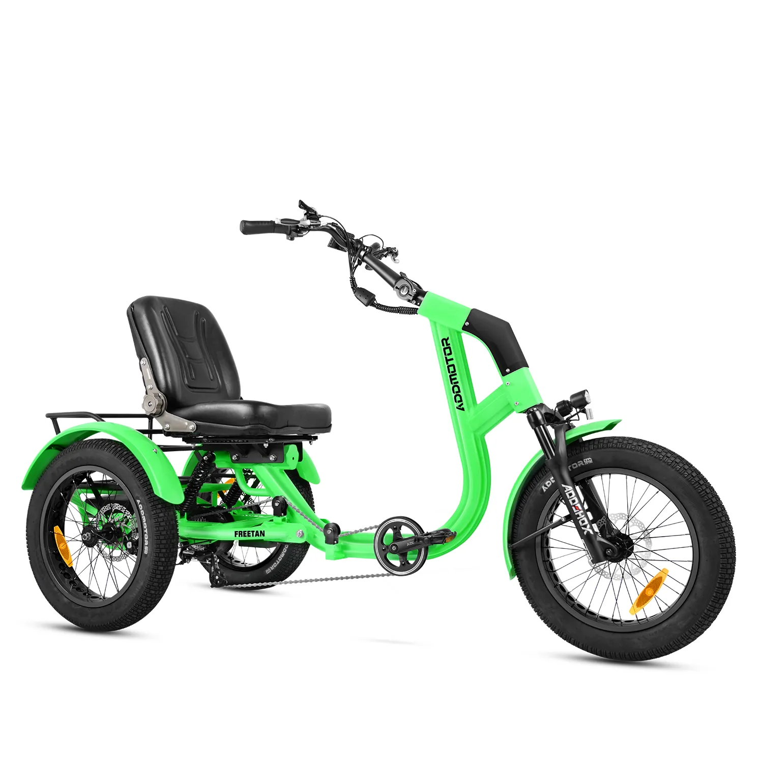 FREETAN 368X Full-Suspension Semi-Recumbent Electric Trike Adult