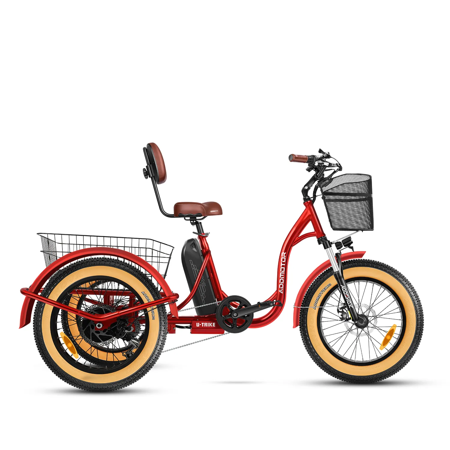 electric bicycle trike 750W Electric Trike For Adults | Fat Tire Electric Tricycle