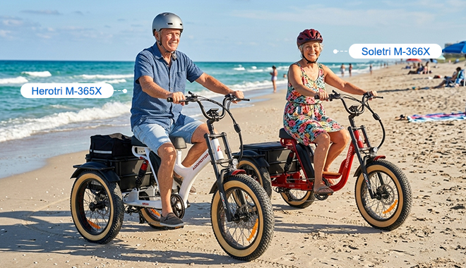 Soletri II / Herotri II Full-Suspension eTrike