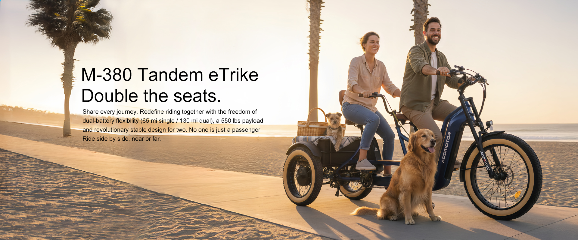Addmotor M-380 Customer Lifestyle & Freedom Story