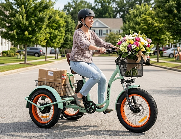 leaning mode - Tilting electric trike