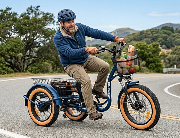 leaning mode - Tilting electric trike