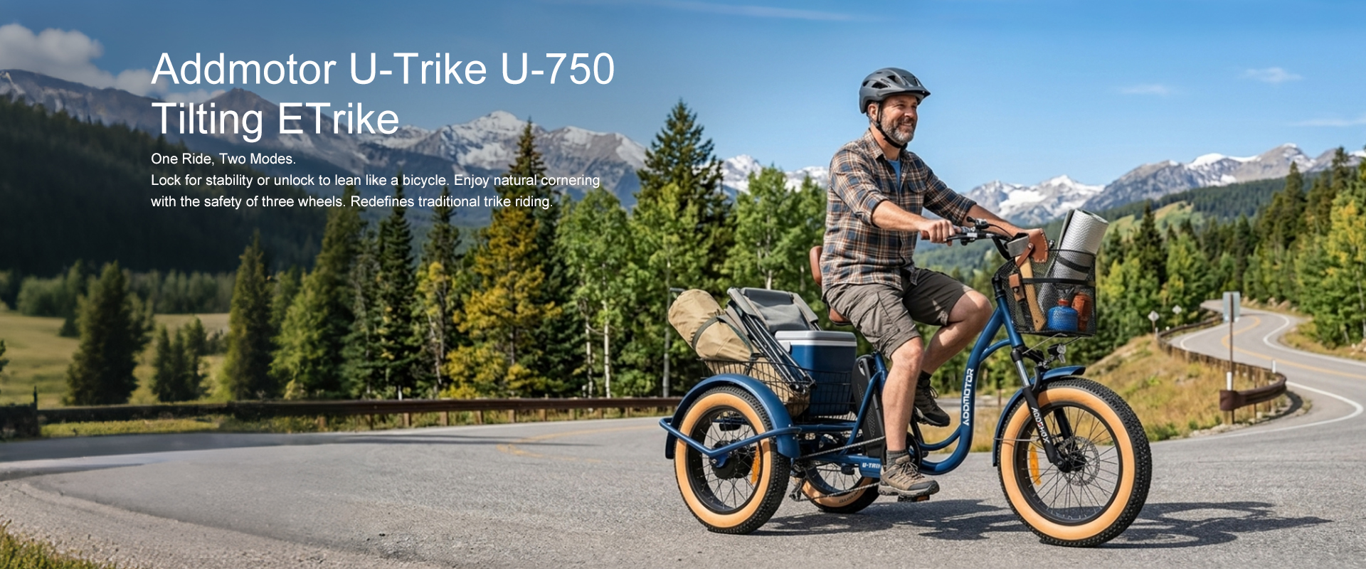 Addmotor U-Trike U750 All-Terrain Performance