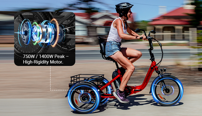 Citytri E-310 Folding eTrike