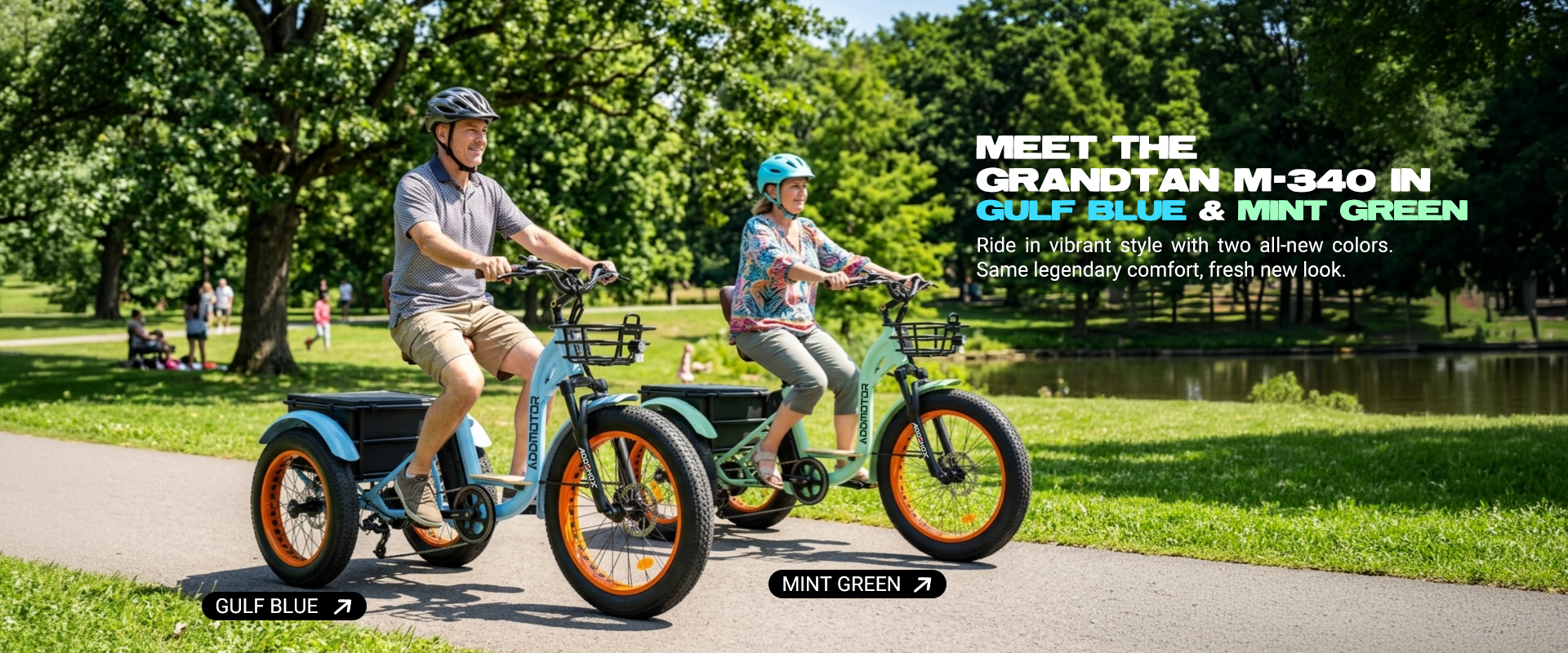Grandtan M-340 Fat Tire eTrike