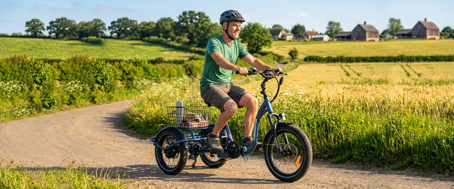 Addmotor U-Trike U-710 Lifestyle and Details