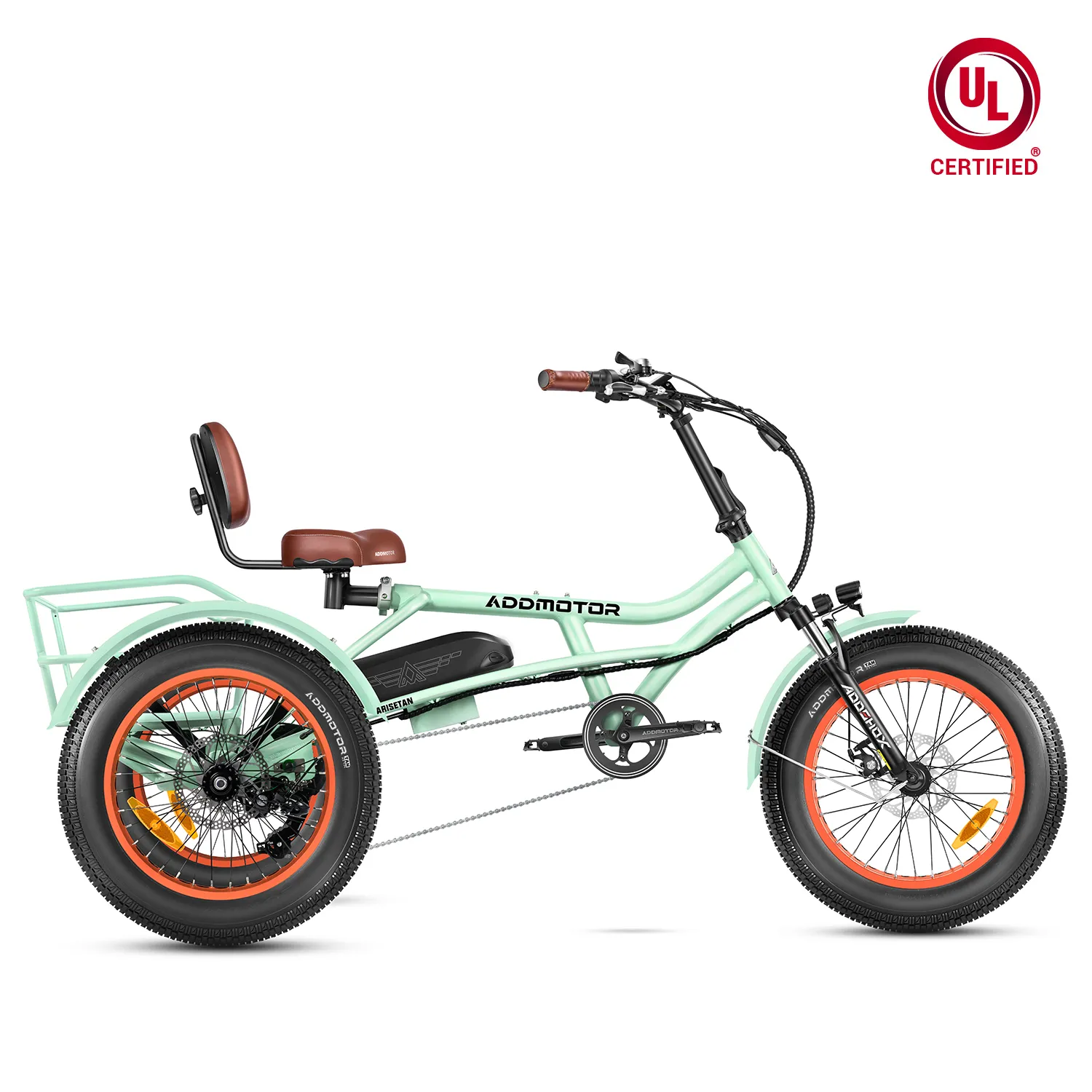 ARISETAN II M-360 Adult Semi Recumbent Electric Trike For All Terrains