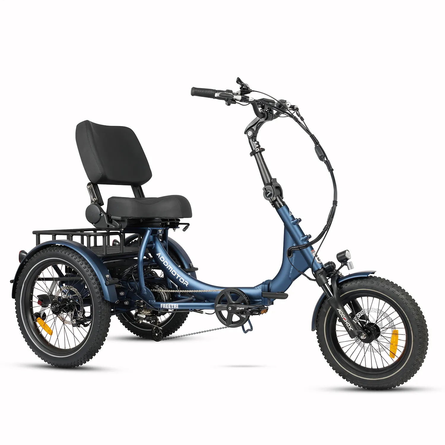 Freetri E-361 Semi-Recumbent Folding eTrike