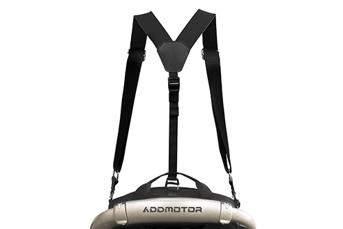 exoskeleton lightweight for users, 4.4 lbs lightweight exoskeleton with pressure-relieving shoulder straps
